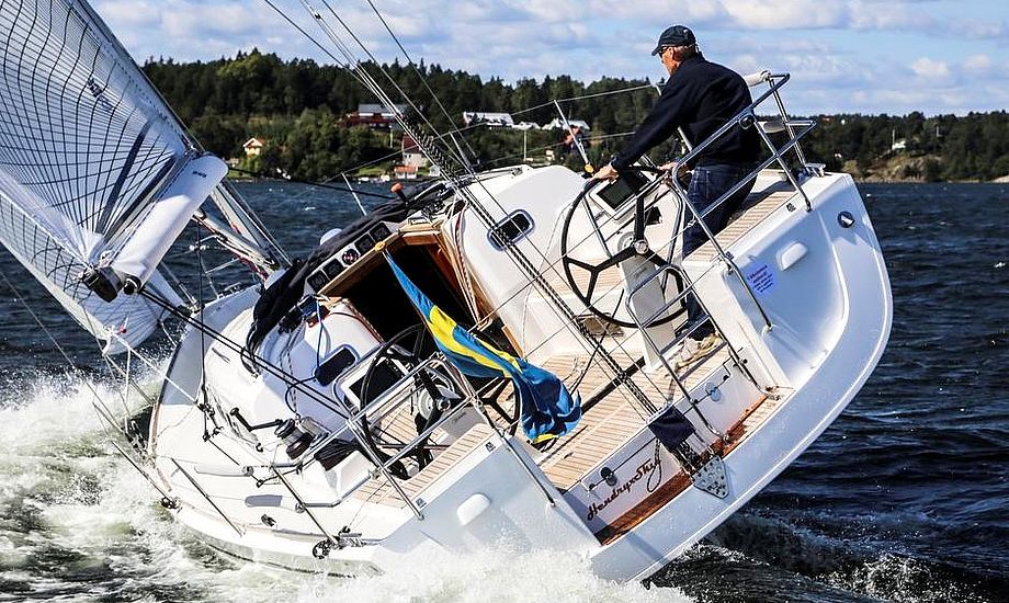Arcona 380 er en af de bedst sælgende og mest velsejlende Arcona-både, der er blevet bygget hos Arcona Yachts, lyder det fra den danske importør. Foto: Troels Lykke