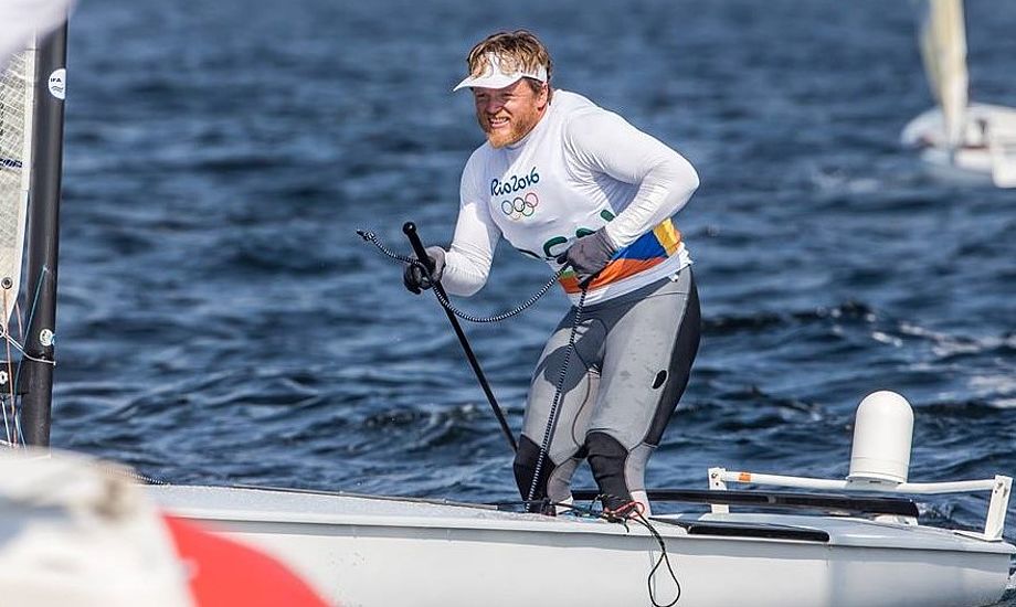 Jonas Høgh under OL i Rio 2016. Et mesterskab, der tilsyneladende bliver sejlerens sidste. Foto: World Sailing