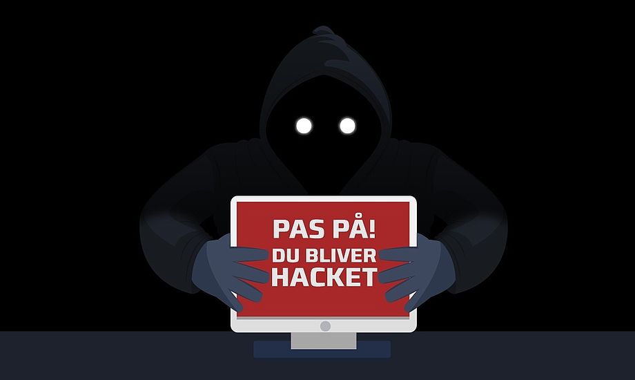 Vær på vagt sejlklubber - kriminelle hackere er ktive igen, fortæller Dansk Sejlunion i deres nyhedsbrev. Illustration: Dansk Sejlunion