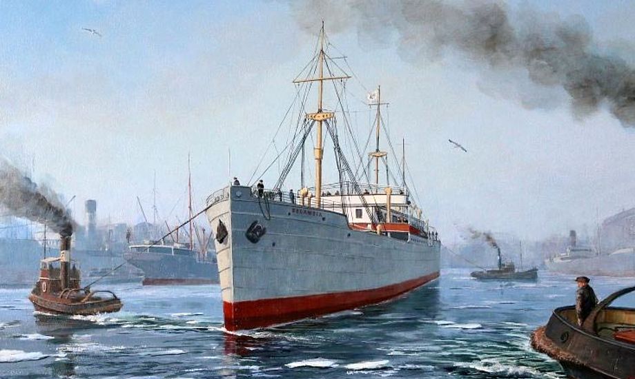 M/S Selandia sank ved Japan i 1942, efter at have sejlet på et rev. Foto: selandia100.dk