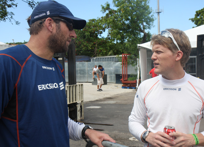 Jens Dolmer sejlede med på Ericsson under sidste Volvo Ocean Race, der igen starter om få uger. Foto: Troels Lykke