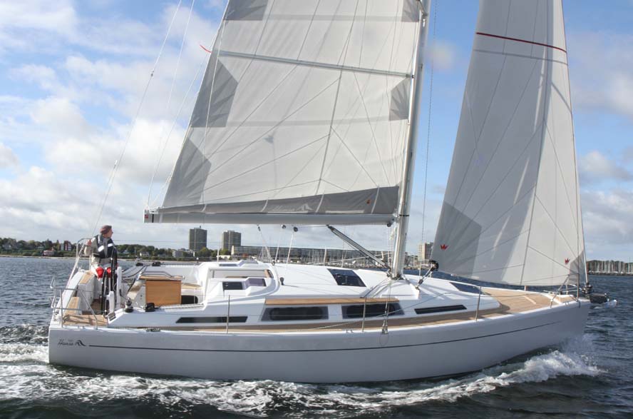 Se den nye Hanse 345 på Fredericia Boat Show. Foto: Troels Lykke