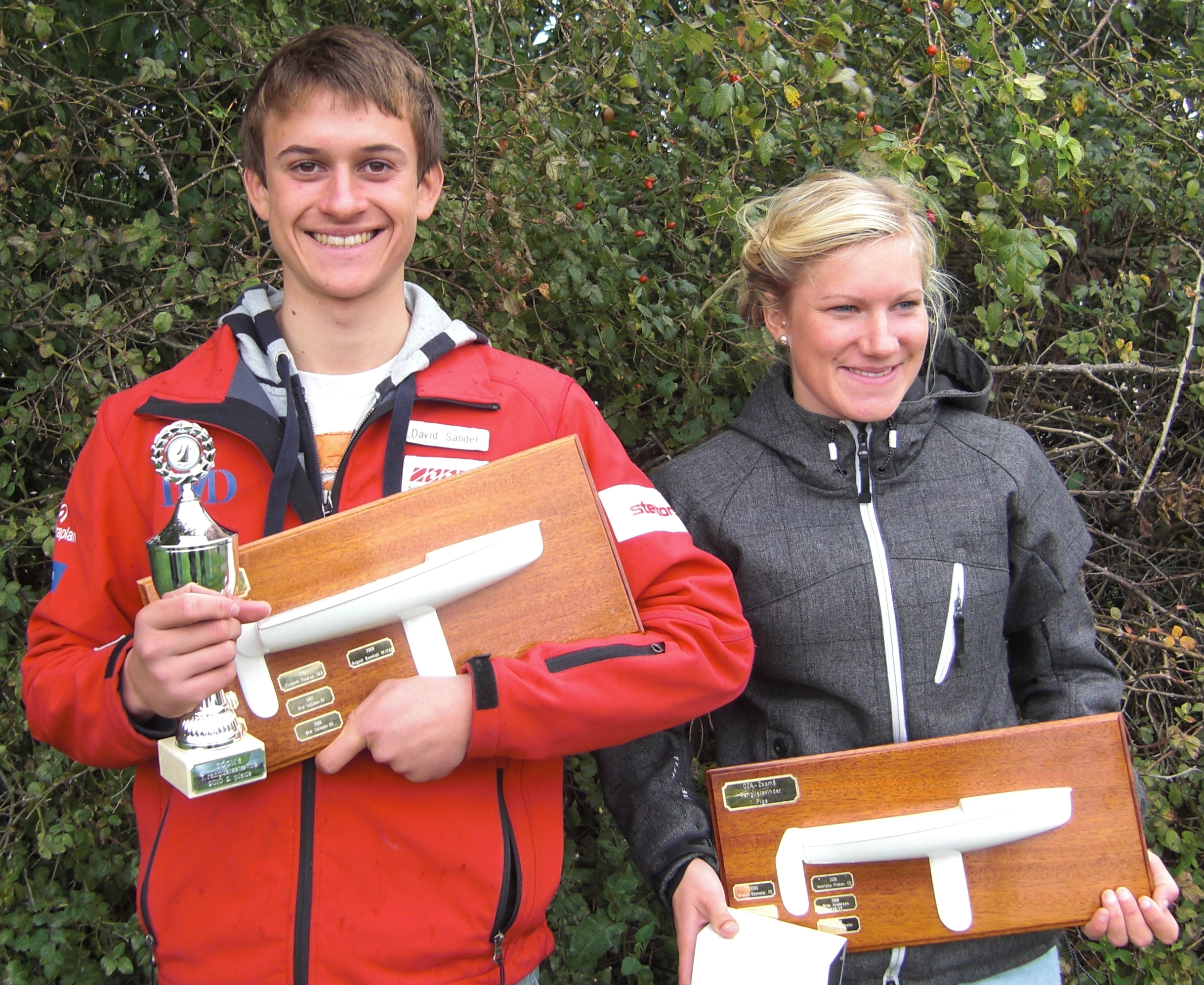 David Sander og Malene Christensen vandt Zoom8 ranglisten 2010.
