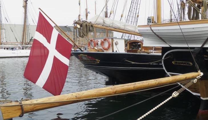 Fredag ankom de bevaringsværdige skibe til Svendborg. Foto: Søren Stidsholt Nielsen, Søsiden, Fyns Amts Avis