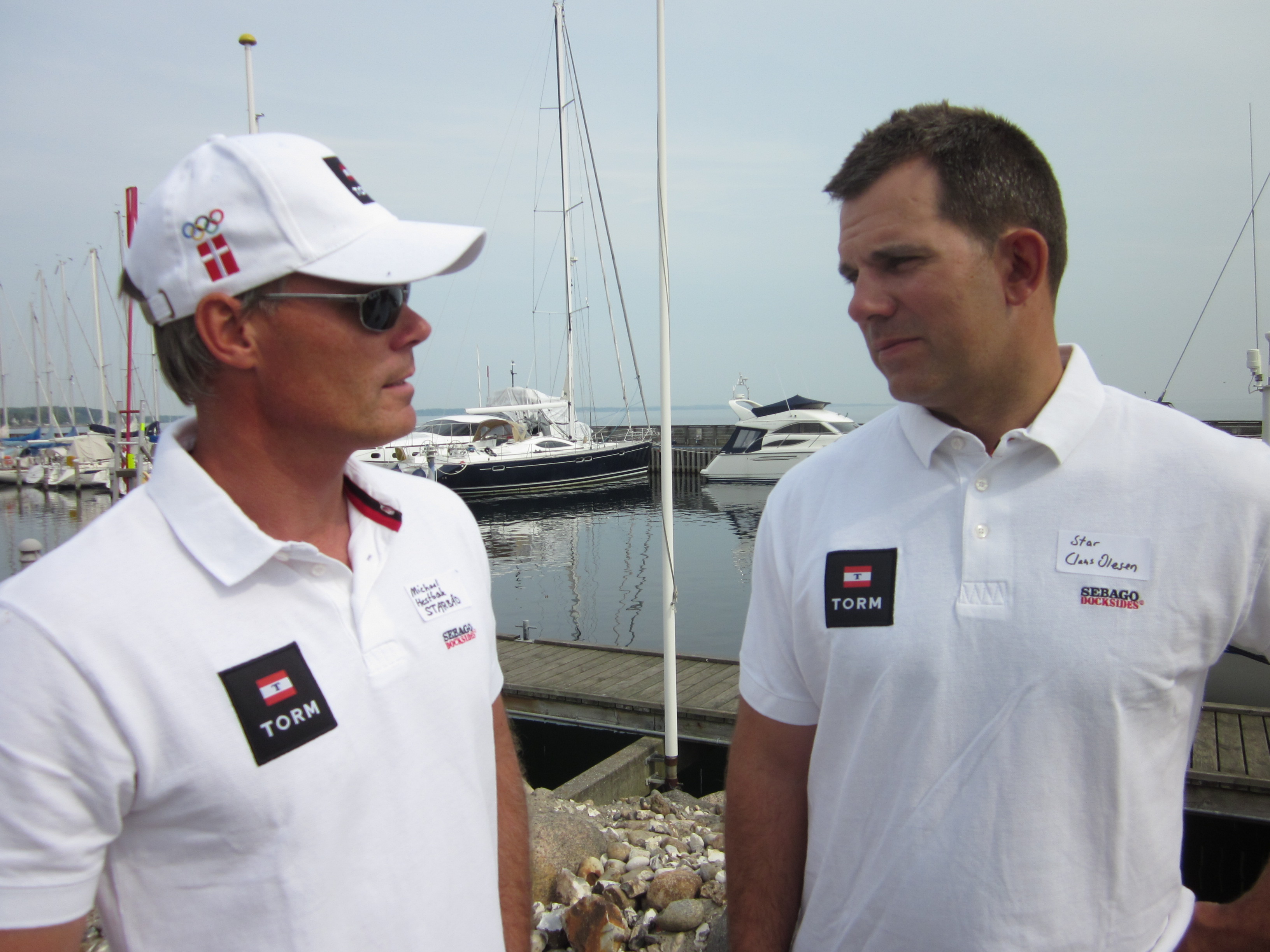 Hestbæk og Olesen sejler super godt. De to er tidligre America's Cup-sejlere, der er kendt for at være grundige. Foto: Troels Lykke