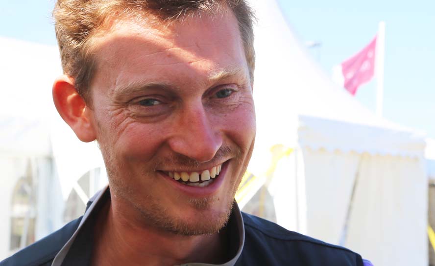 Martin Kirketerp knokler for at blive attraktiv til Volvo Ocean Race igen. Foto: Troels Lykke