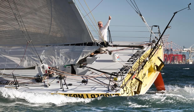 Brad van Liew mangler omtrent 6.000 sømil hen over det Indiske Ocean . Foto: onEdition