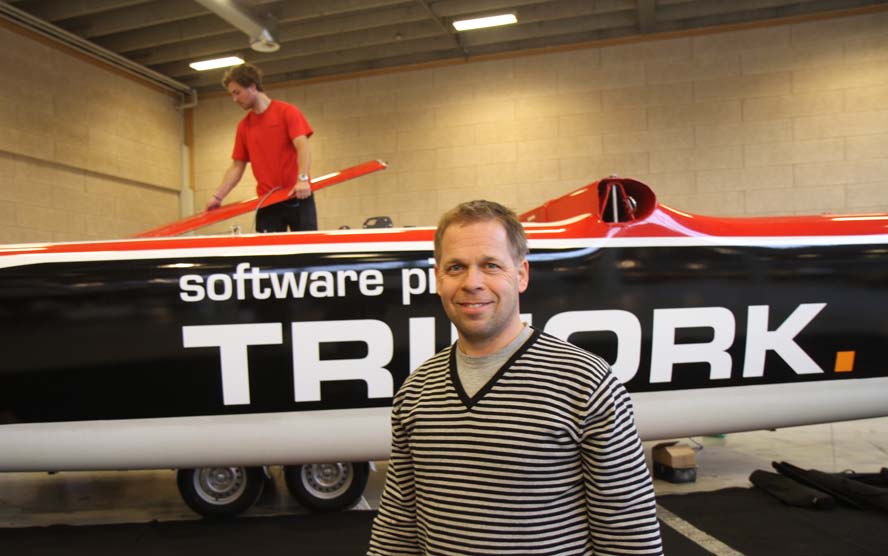 Den dobbelte America's Cup-sejler Mikkel Røssberg tror på at man hurtigt kan lære at sejle flerskrogsbåd. Foto: Troels Lykke