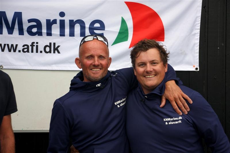 Melges 24 med Kim Haugaard og Joachim Dichmann blev hurtigste båd i årets sejlads, som kun bestod af én etape. Foto: Pantaenius/Niels Kjeldsen