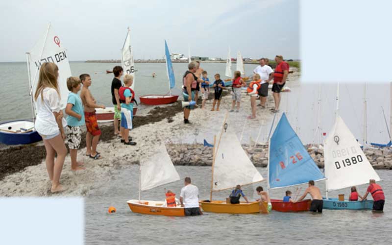 I 2010 lavede en gruppe forældre på Endelave en ”spontan sejlerskole”. I løbet af to uger var mere end 30 børn og unge på vandet.