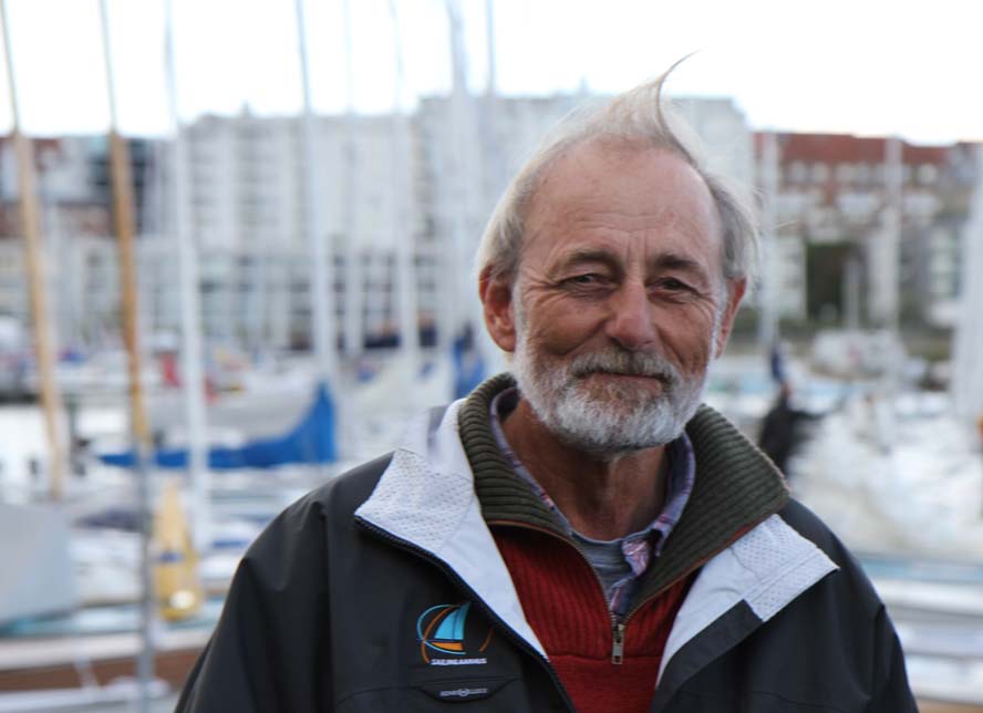 Aarhusianeren Finn 'Beton' Jensen, der fornylig krydsede Atlanten, er en af hovedkræfterne i den nye påske-lejr i Aarhus. Foto: Troels Lykke