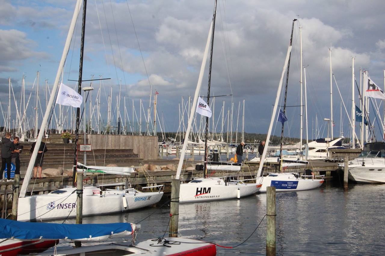 I august investerede Horsens Sejlklub i tre nye J70'ere som er blevet flittigt brugt. Foto: Horsens Sejlklub.