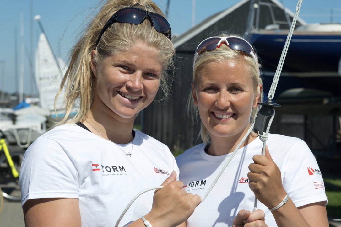 Jena Mai Hansen og Katja Salskov-Iversen er forsvarende europamestre fra 2016. Arkivfoto