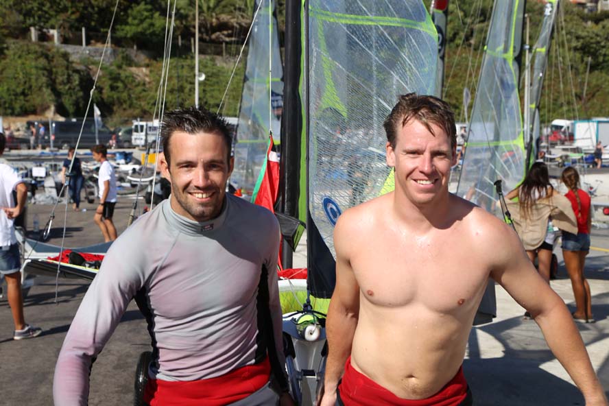 Jonas Warrer og Anders Thomsen er selvskrevne til OL i Brasilien i 2016. Foto Troels Lykke