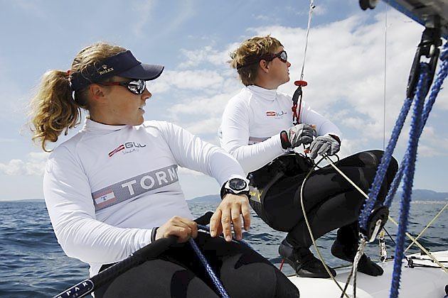Koch og Sommer lykkedes i 4. forsøg at få en OL-billet. Foto: Mick Anderson /Sailingpix