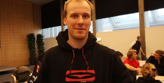 Kristian Kjærgaard skal snart være far, men han ville gerne have fortsat på OL-landsholdet. Foto: Troels Lykke