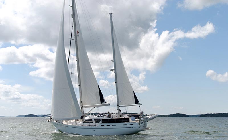 En tur over Atlanten skulle være en smal sag i den nye Nauticat.