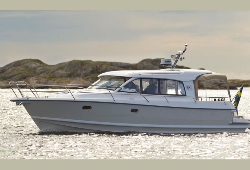 Nimbus 365 coupe blev kåret som European Power Boat of the year i januar 2012. Foto: nimbus.se