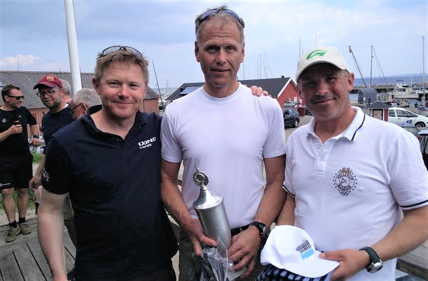 Fra venstre ses Jacob Lunding, Andre Budzien og Bo Petersen. Foto: Thomas Kvist