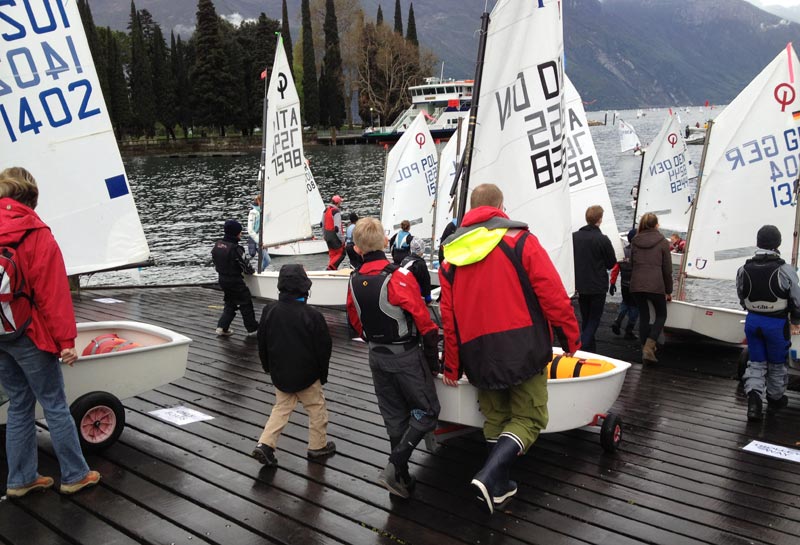 Også i 2014 er der race på Garda-søen. Arkivfoto