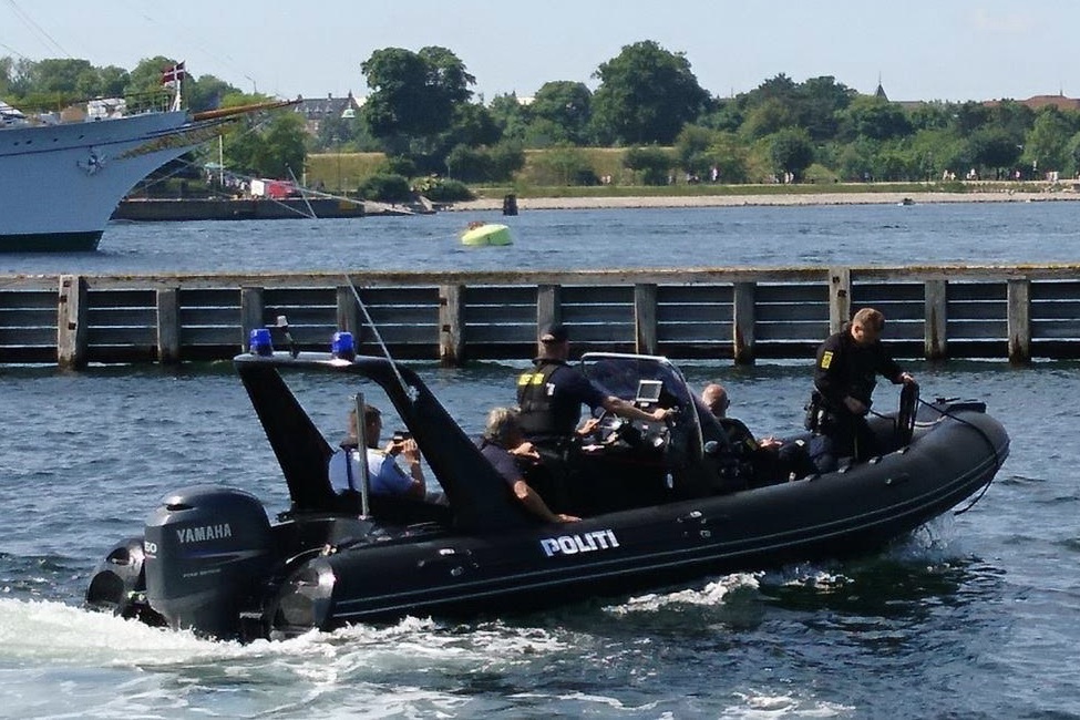 Politiet fik i sommers leveret en ny båd fra Pro-Safe, der skal anvendes til patruljering. Foto: Pro-Safe