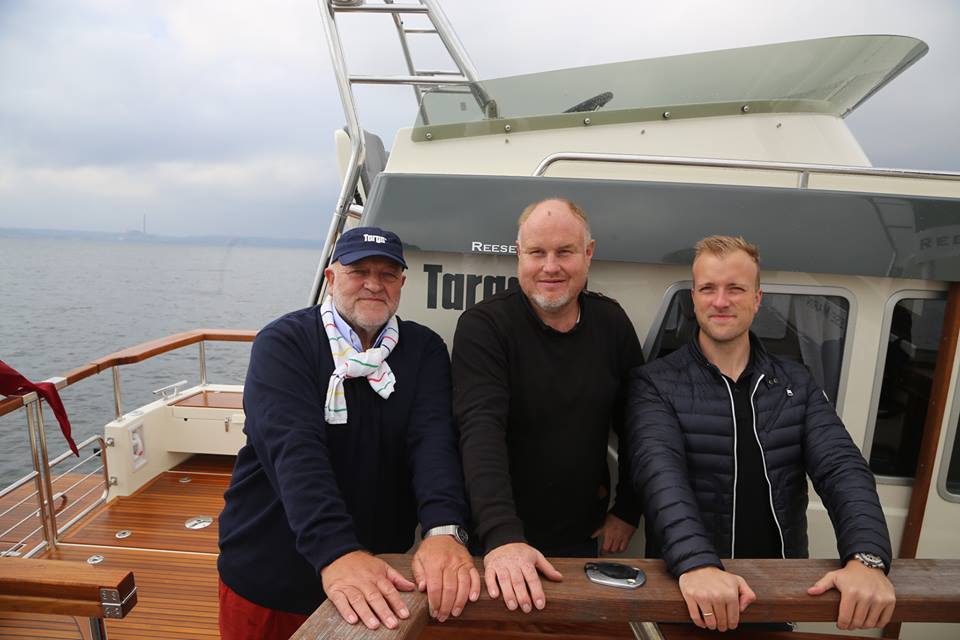 De tre ejere af Reese Marin. Fra venstre Henrik Reese Michael Homan og Kasper Reese. Foto: Troels Lykke