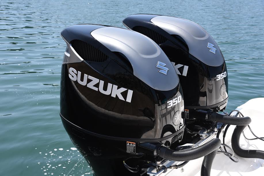 Effektivitet, driftssikkerhed og stabilitet, samt kraft og hastighed udgør nogle af motorens vigtigste faktorer, og gør den nye DF350A til den ultimative 4-takts påhængsmotor, fortæller Suzuki. PR-foto