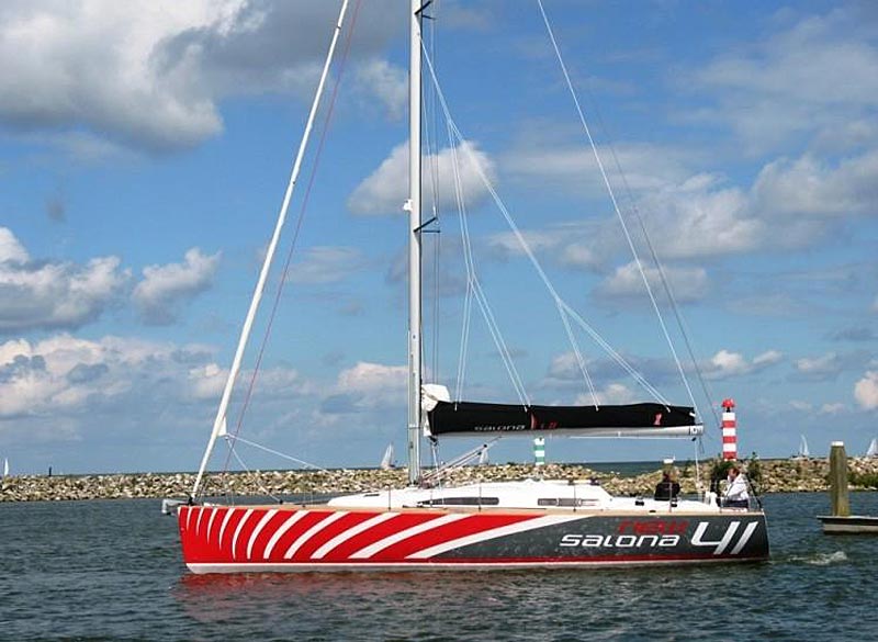 Salona 41, båden som vandt prisen Croatian boat of the year 2011. Foto: Salona