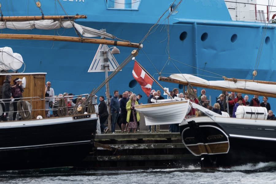 Havets skipper sad på toilet, da hans skib blev påsejlet. Foto: Søren Stidsholt Nielsen, Søsiden, Fyns Amts Avis
