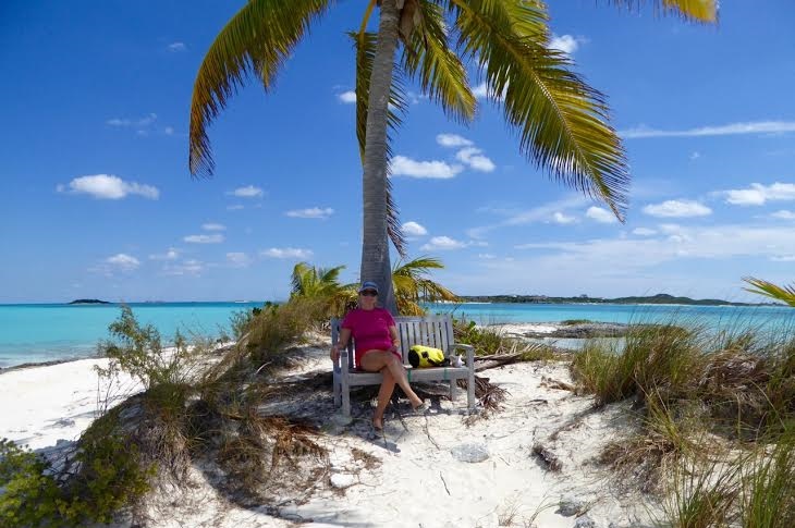 Måske skulle man købe sig en øde ø i Bahamas? Her ved Norman’s Cay. Foto: Privatfoto