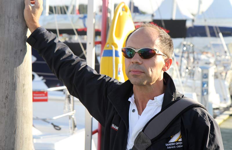 Thomas Capitani fra Sailing Århus kæmper hårdt for at få OL-klasserne til Danmark i 2014. Foto: Troels Lykke