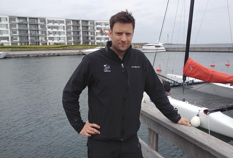 Den nye havnefoged Troels Lignell Bækholm er 32 år, og daglig leder i Tuborg Havn.