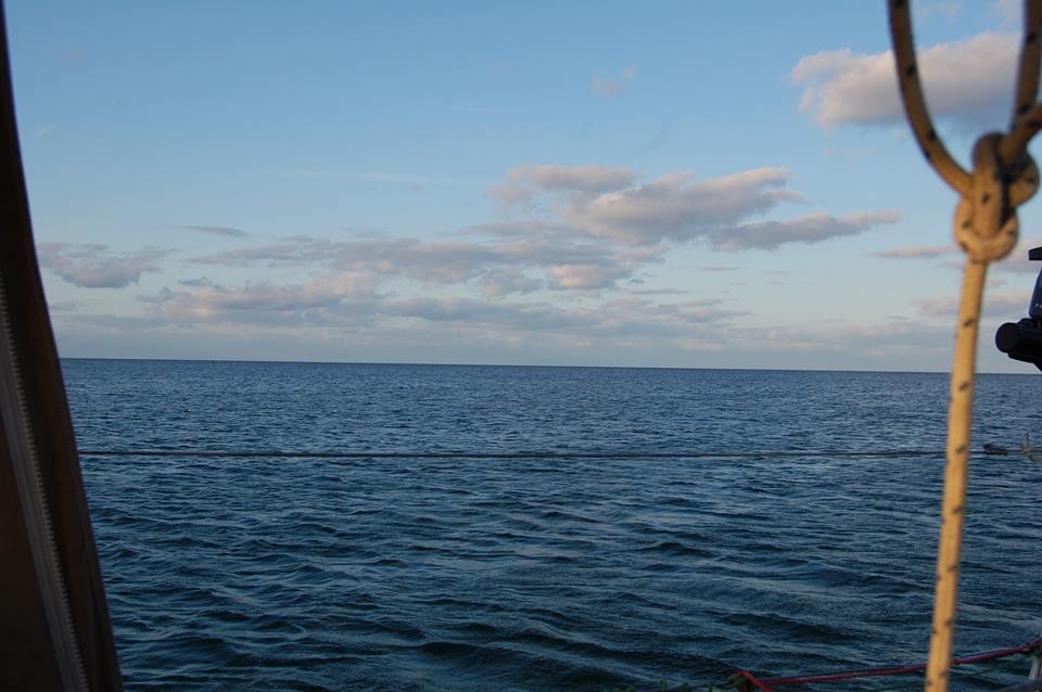 Denne udsigt bliver jeg aldrig træt af, fortæller Malene Wilken, der sejler på Vindö 40 fra Holbæk. Foto: Wilken