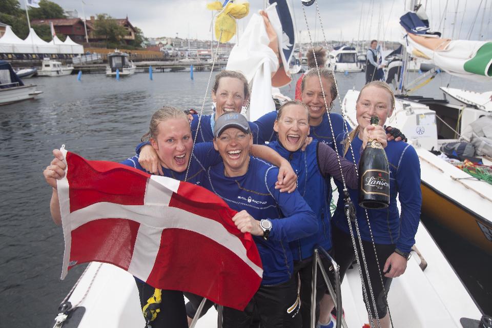 Holdet består af Tine Kjærgaard, Christel Teglers, Louise Ulrikkeholm og Josefine Boel Rasmussen. Foto: Dan Ljungsvik/LWM