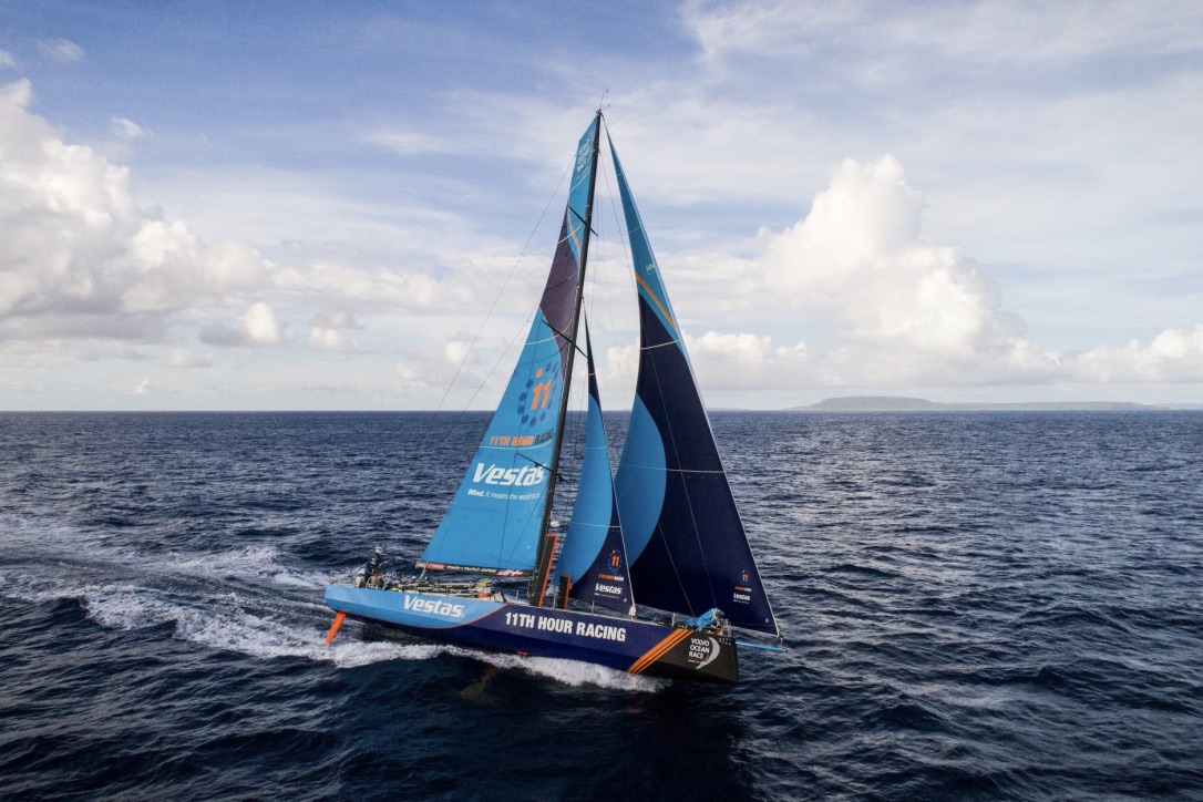 Danske Jena Mai Hansen stod af Vestas-båden i Melbourne, men er atter ombord på det næste ben. Foto: Amory Ross / Volvo Ocean Race