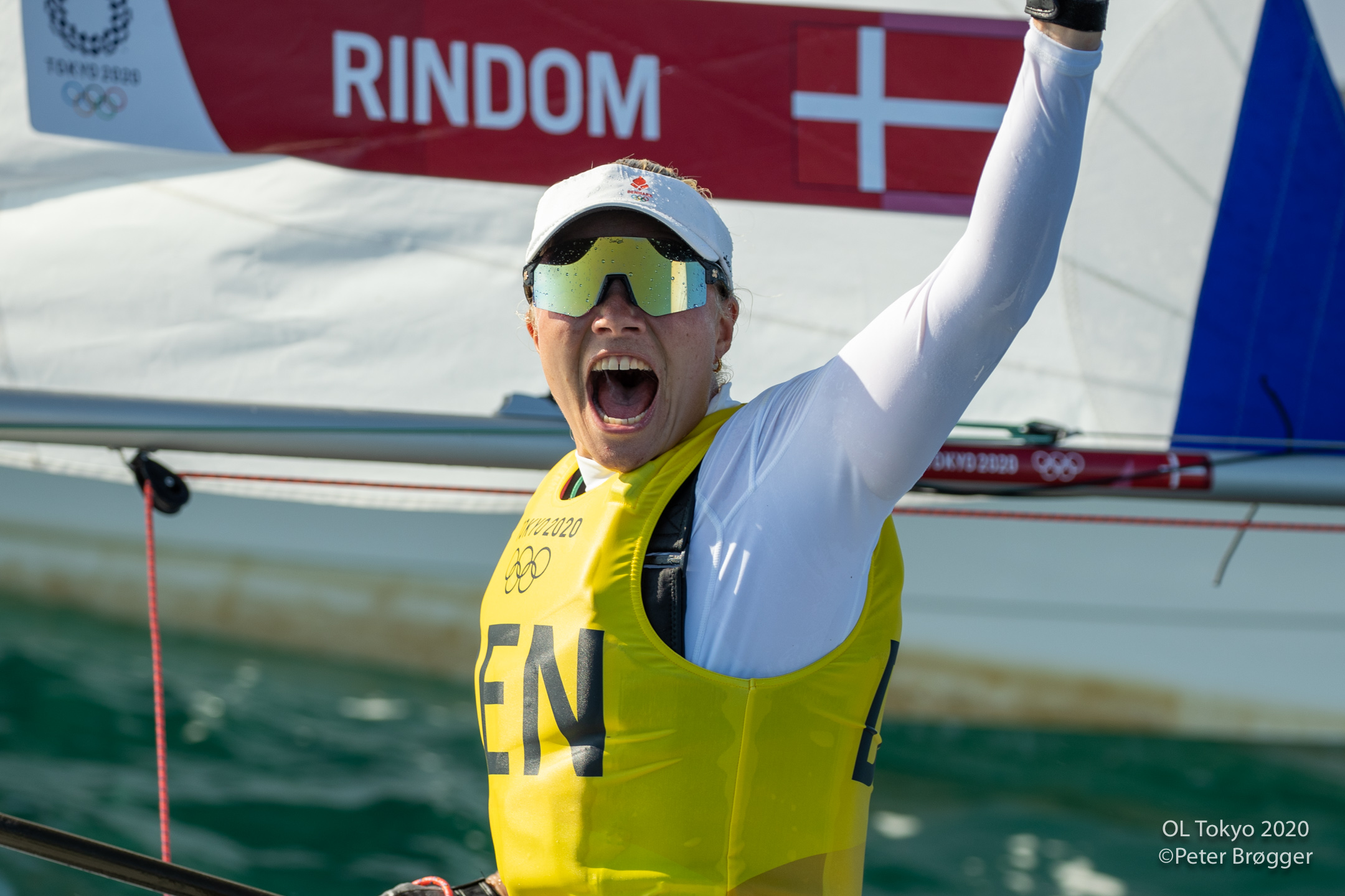 interferens Rodeo nummer BREAKING. Anne-Marie Rindom ny olympisk mester i Laser Radial efter vildt  medal race - se fotogalleri - Minbaad.dk